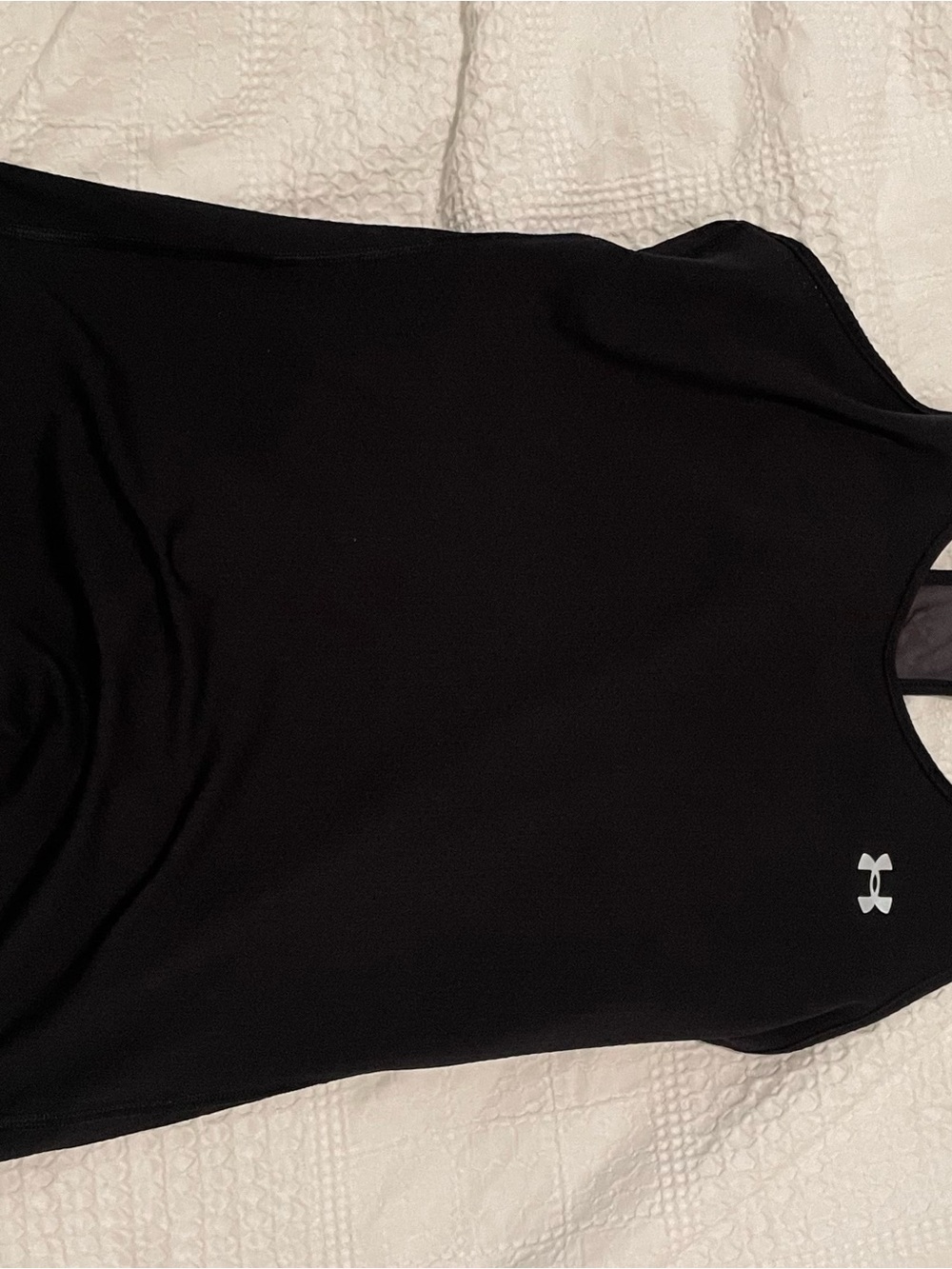Under Armour Black Athletic Racerback Tank